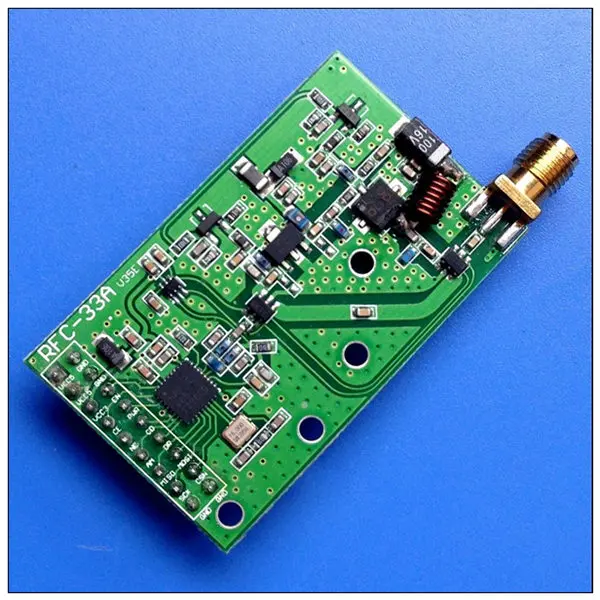 

Беспроводной модуль передачи данных для 433 МГц NRF905 RFC33A 33 дБм, мощность 2 Вт, 2500 метров или около того