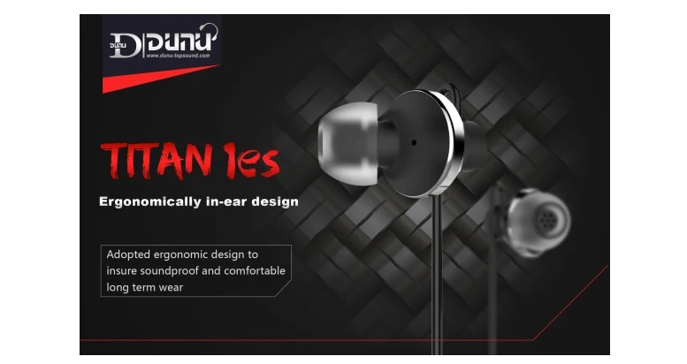 DUNU TITAN1es TITAN1-es TITAN 1es титановые мембранные динамические высококачественные HIFI наушники-вкладыши