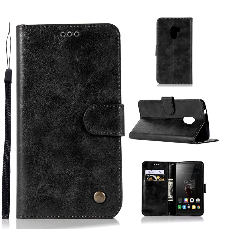 Чехол в стиле ретро для Lenovo A7010 чехол K4 Note кожаный флип-чехол телефона Vibe X3 Lite A 7010
