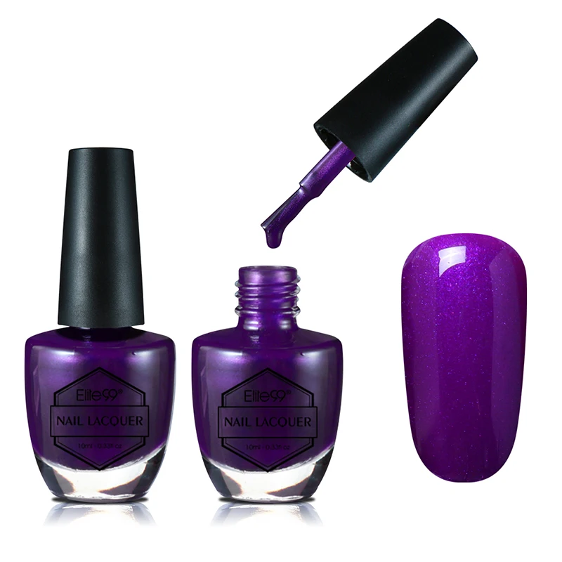 Elite99 10 мл Лак Для Ногтей Стойкий великолепный Vernis a Ongle Nagellak маникюрная эмаль для ногтей DIY - Цвет: 1338