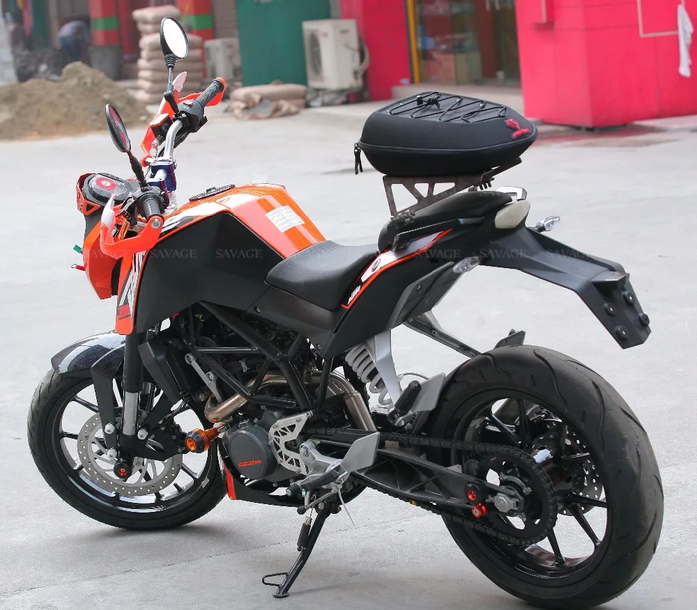 Для KTM DUKE 125 200 250 390 2012 2017 2013 2014 2015 2016 Аксессуары для мотоциклов задний багажник
