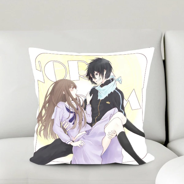 Новый Inuyasha Аниме Ято и Hiyori Iki 40*40 см квадратная Подушка Чехол Чехлы #40416|pillow case|square