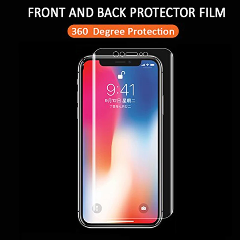Мягкая Гидрогелевая пленка для iPhone 6 6s 7 8 plus X Xs Max XR | Мобильные телефоны и