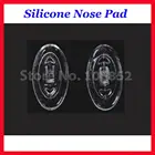 500 шт. = 250 пар Бесплатная доставка овальные силиконовые носоупоры размер 11 мм 12 мм 13 мм 15 мм 16 мм ввинчиваемые