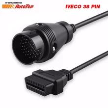 Диагностический кабель для Ивеко 38 Pin ODB OBD2 адаптер 16Pin OBDII разъем