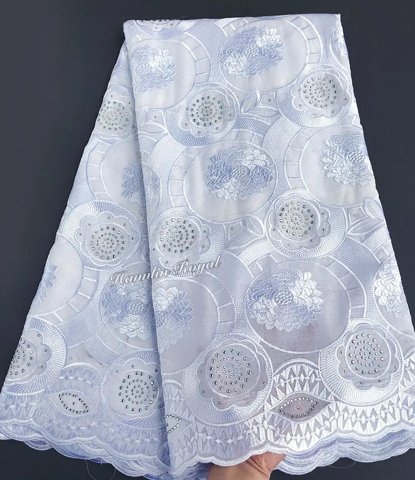 Коричневый кофейный цвет мягкая ткань швейцарская вуаль в африканском стиле