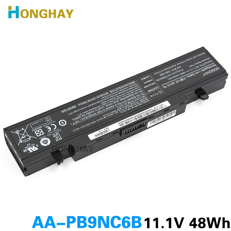 Фото Аккумулятор HONGHAY AA-PB9NC6B для ноутбука Samsung PB9NS6B PB9NC6B R580 Q460 R468 R525 R429 300e4a RV511 R528 RV420 RV508 355v5c R428 №3