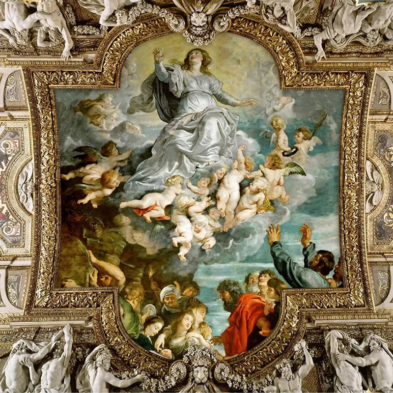 Как называется картина на потолке