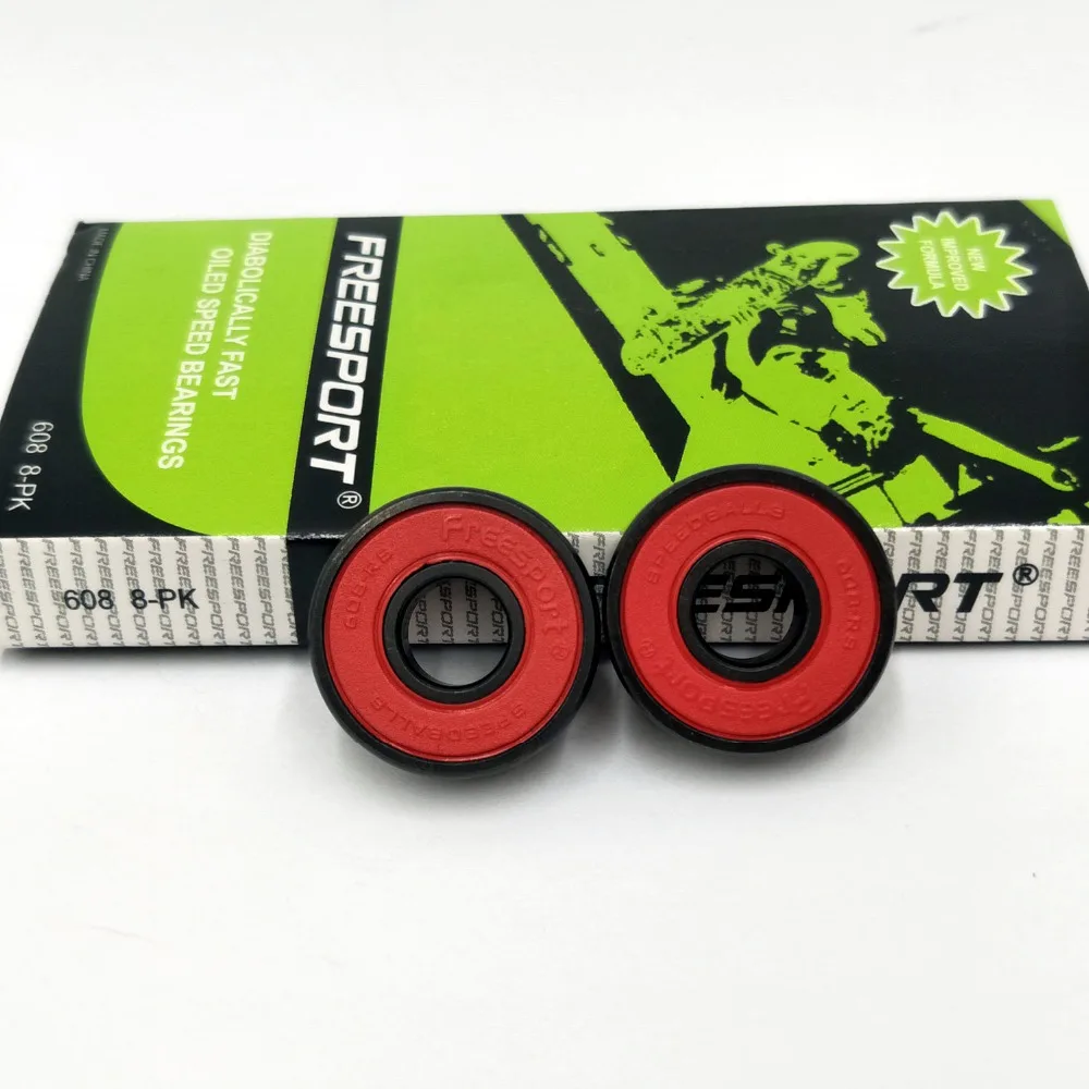 FREESPORT 8 шт. 608 гибридные керамические подшипники фотоподшипники 8*22*7 мм подходят