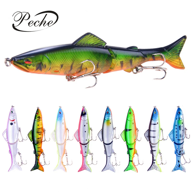 Пеше мульти Соединенные секции гольян рыболовная приманка Pesca Jerkbaits Crankbait