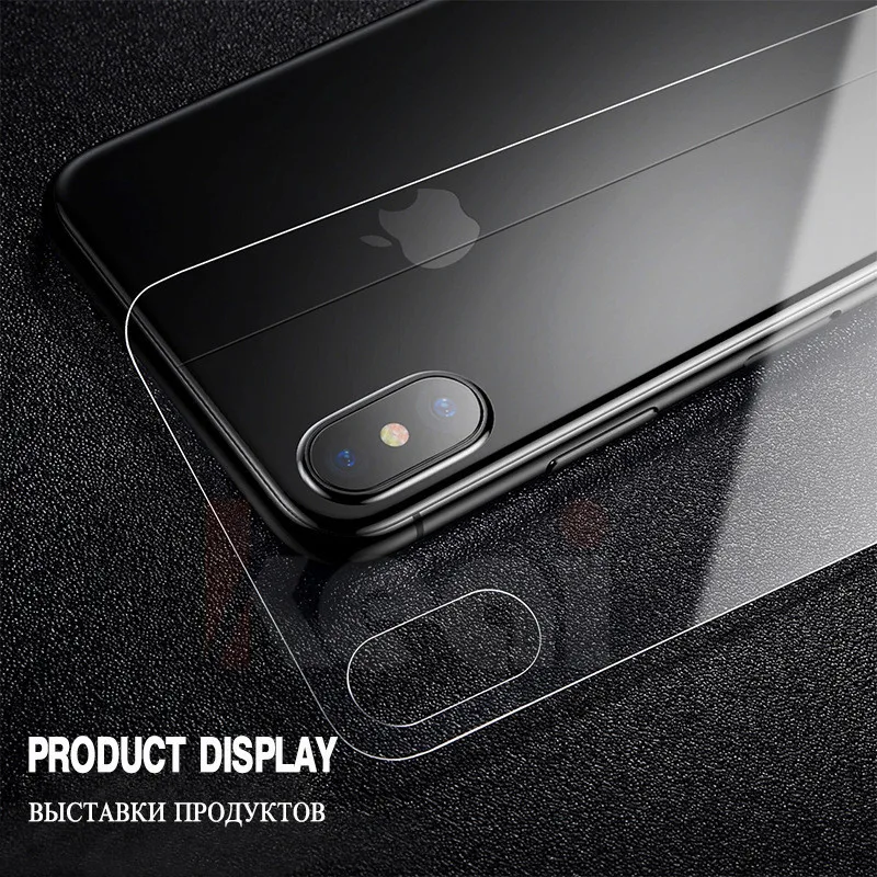 20D переднее и заднее закаленное стекло для iPhone XR Xs Max полное покрытие защитная