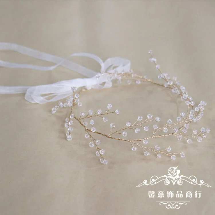 Wedding Halo Headband Bridal Headpiece Crystal Hair Vine | Украшения и аксессуары