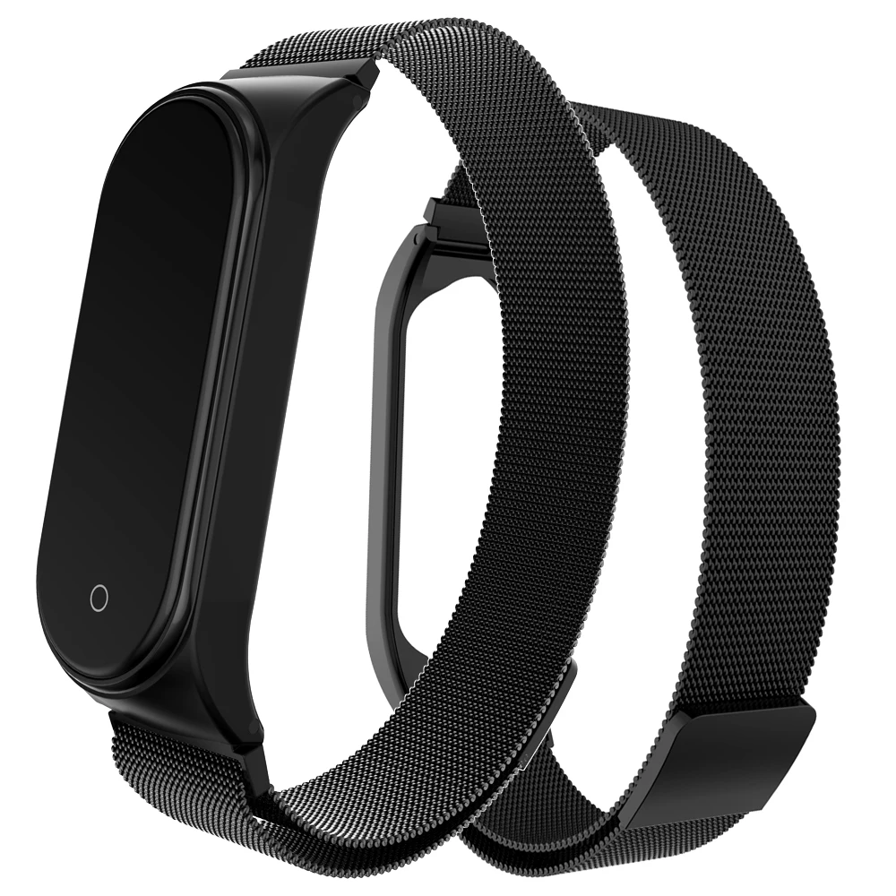 Для mi band 4 металлический магнитный ремешок для Xiaomi mi 3 сменные аксессуары для браслетов браслет для Xiaomi 4