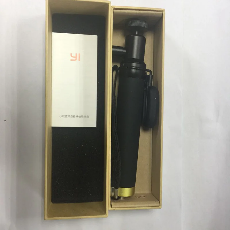 Yi селфи палка монопод держатель затвора селфи Bluetooth беспроводной для Xiaoyi 4 K/4 K+ Plus Lite 1080 P экшн наклейка на камеру