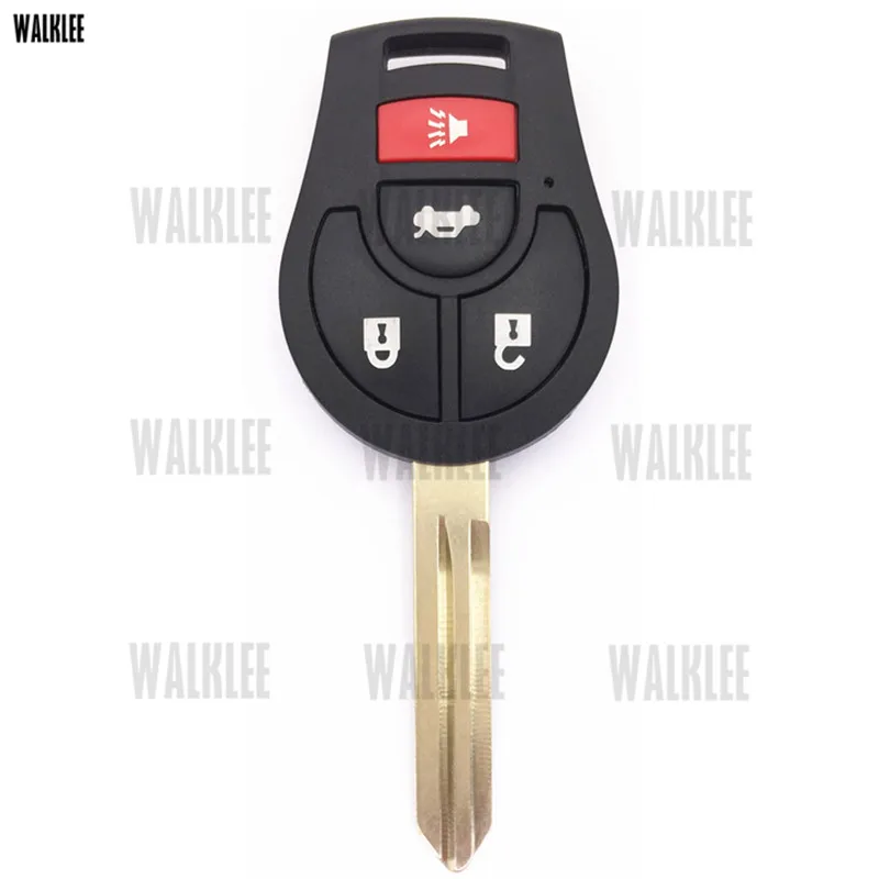 WALKLEE Key Auto Remote 315MHz костюм для Nissan X Trail Cube March солнечное сильфи Tiida Qashqai дверной замок