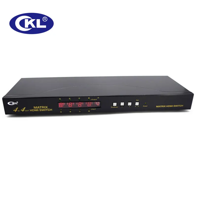 Матричный коммутатор CKL 4 в выхода HDMI сплиттер с поддержкой 1 3D 1080P для PS3 PS4 Xbox 360 ПК