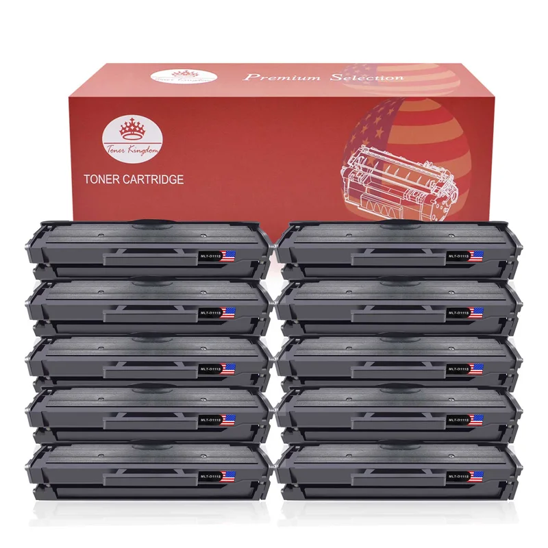 Тонер Королевство 10x черный MLT D111S картриджи для samsung Xpress M2022 M2022W M2020W M2070F M2071FH M2070FW