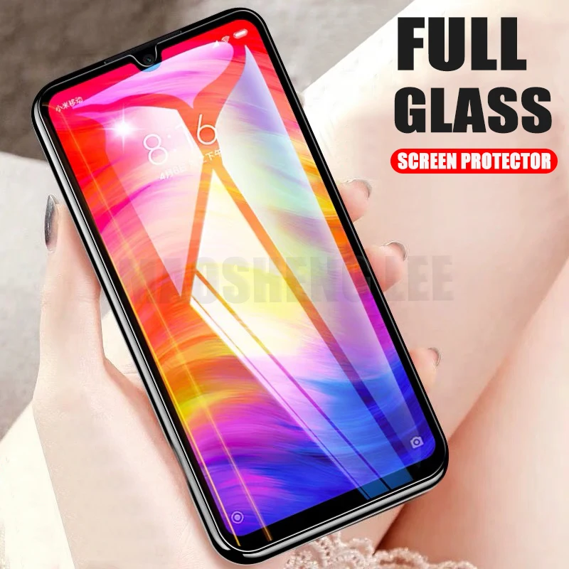 2 шт./лот, закаленное стекло для Xiaomi Redmi 7 7A, Защитное стекло для экрана, против Blu-ray, стекло для Xiaomi Redmi 7, защитная пленка