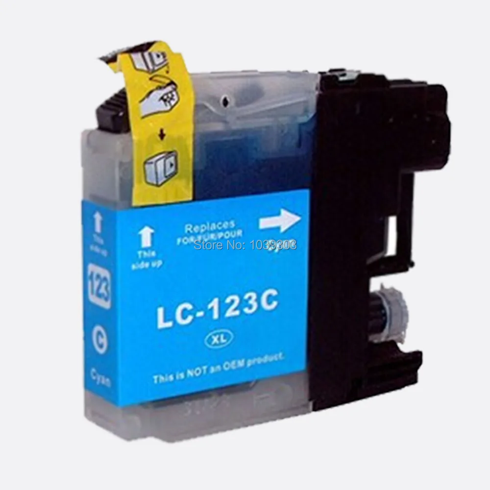 4 шт. картриджи для принтера Brother LC123 mfc J4510DW MFC J4610DW LC 123 J4410DW J4710DW чернила|ink cartridge|lc