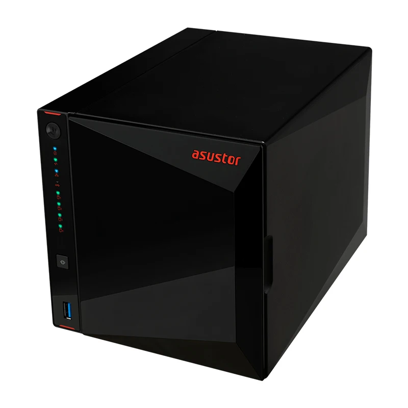 ASUSTOR AS5304T 4 bay nas сервер nfs облачное хранилище для сети 3 года гарантии|Сетевые