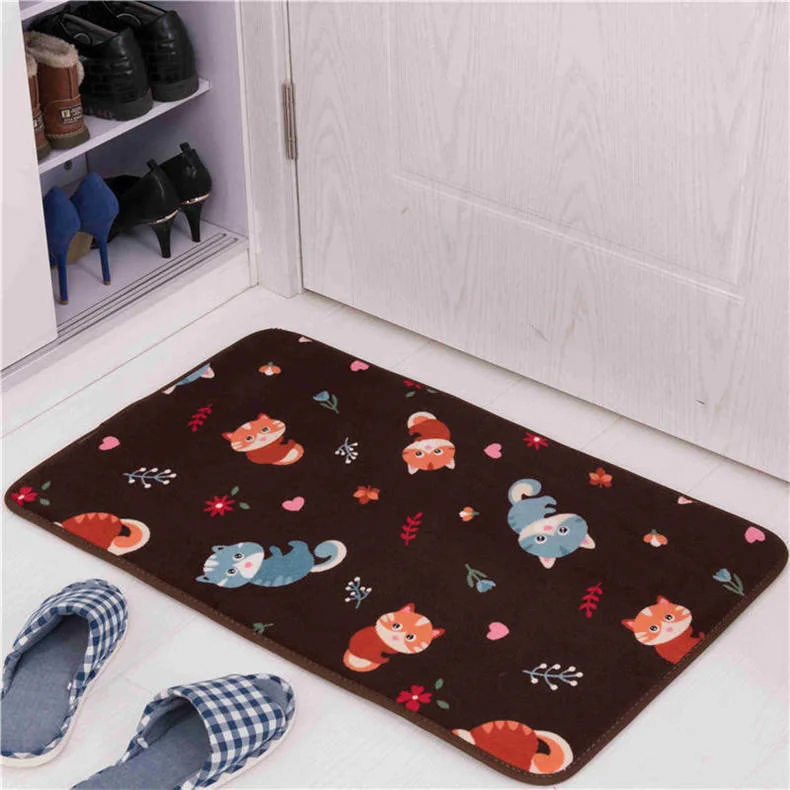 Супермягкий коврик для ванной комнаты кухонный с защитой от воды Придверный