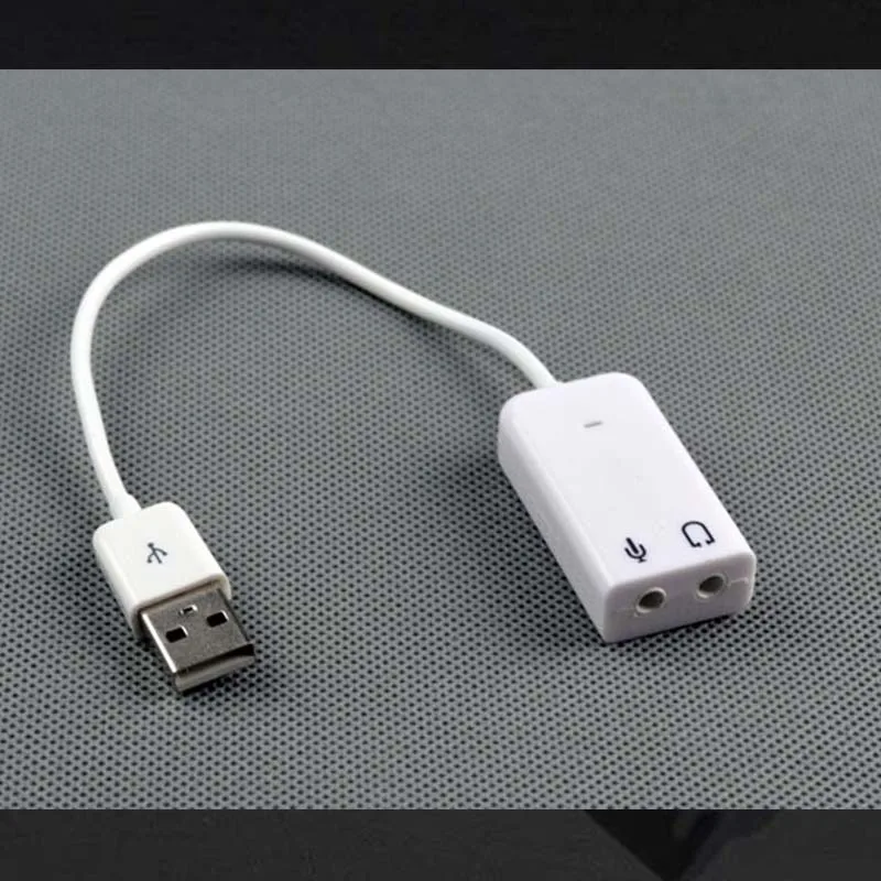 10 шт. USB 2 0 Аудио Звуковая карта адаптер кабель 3D виртуальный 7 1 канал Win7 8 Linux Mac OS |