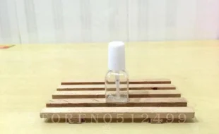 

100PCS 6ml WHITE square empty nail polish bottle Small Plastic Nail Polish Bottle,Mini Bottle