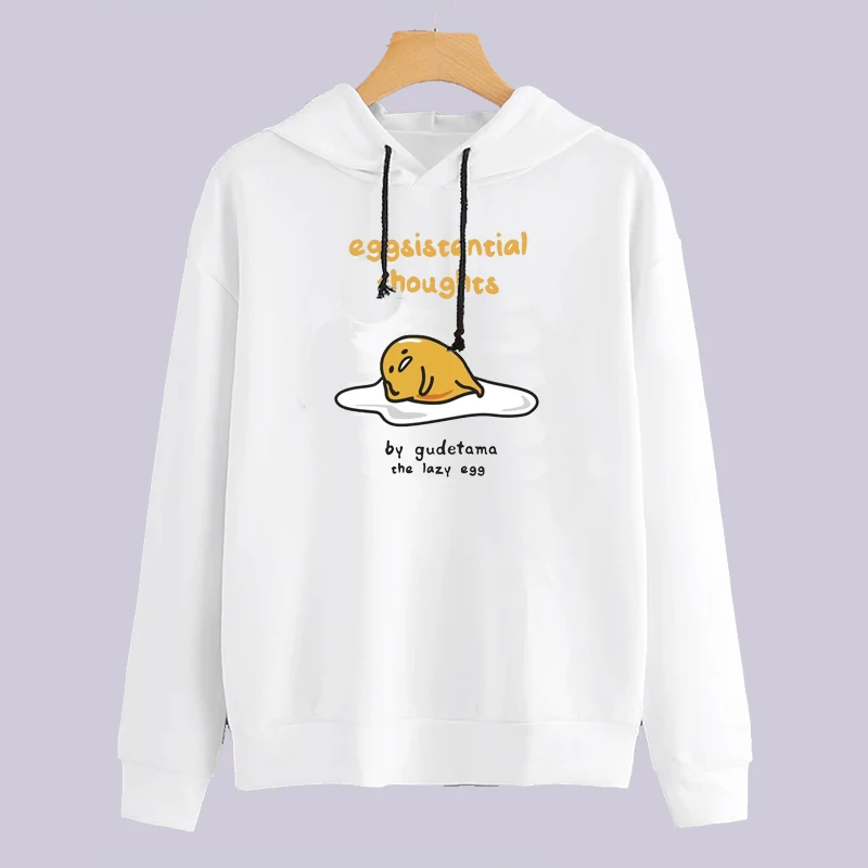 Женская одежда 2019 стильная толстовка женская уличная для женщин Топ бренд gudetama