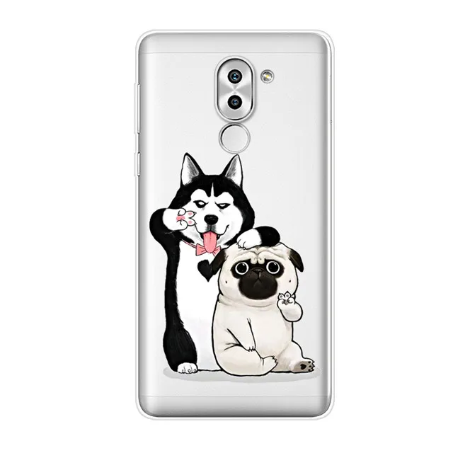 B Para Для huawei GR5 чехол 5,5 ''Мягкий ТПУ силиконовый чехол для телефона для Coque huawei Honor 6X задняя крышка Honor 6 X x GR5 милый - Цвет: 34