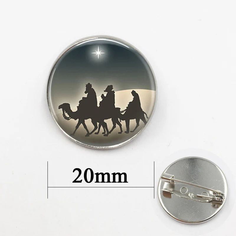 Ювелирные изделия в виде звезды Рождества трех мудрых мужчин бетлеем винтажный