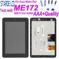 7 for asus memo pad me172v me172 k0w lcd display touch screen panel glass digitizer assembly with frame replacement