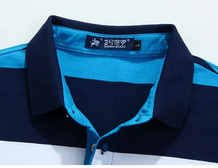 Мужская рубашка поло с коротким рукавом воротником лацканами|Поло| |