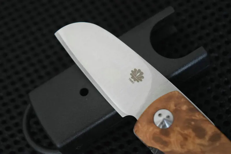 Trskt Small Folding knife hunting camping Pocket knives 440c Steel Satin Blade wood Handle 58HRC Dropshipping | Инструменты