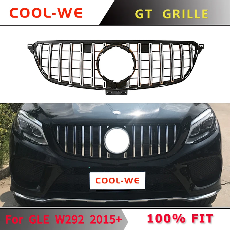 Решетка переднего бампера для Mercedes Benz W166 GLE CLASS GTR SUV GLE63 Для AMG 2015-2019 | Автомобили и