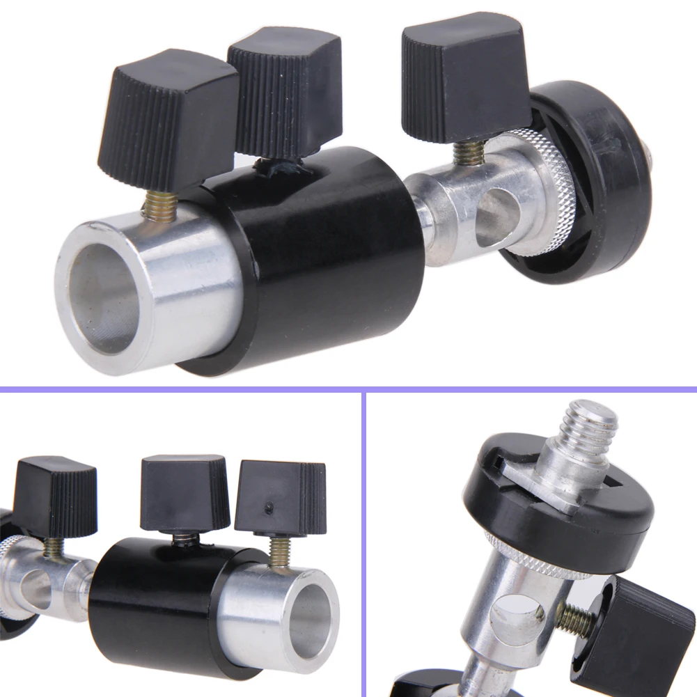 Camera Flash Shoe Umbrella Holder Bracket Hot Adapter Swivel Light Stand Tripod 1/4 | Электроника