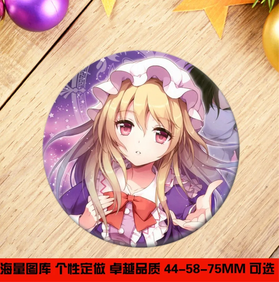 QiYuFang FFFPIN 4 см японский аниме тканевая брошь Модная бижутерия мультяшный значок