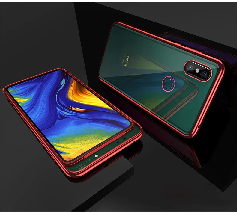 Для Xiaomi mi x 3 Чехол 6,39 ''прозрачный Elac-покрытие PC 360 Полное покрытие для Xiaomi mi x3 противоударный жесткий Жидкий чехол Funda