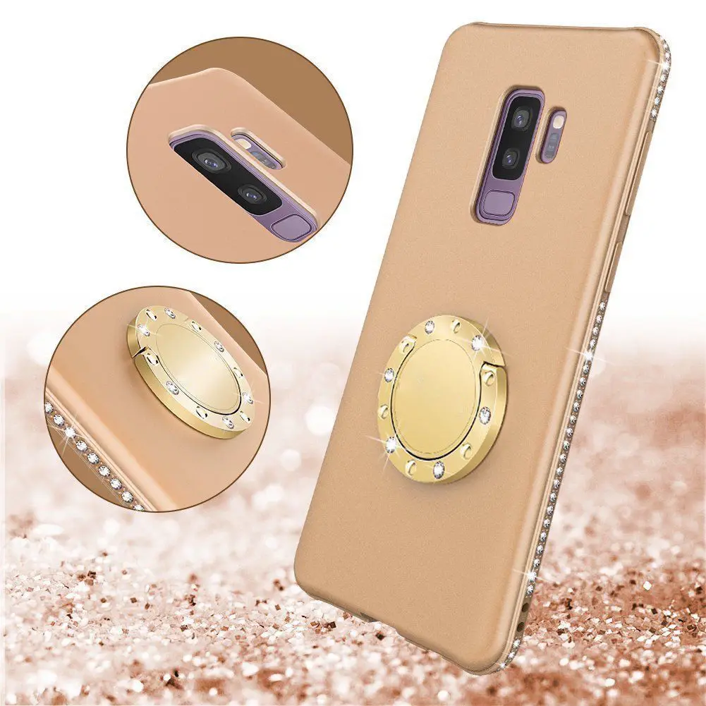 Для Samsung S10 + S9 S8 Plus S10e S7 Edge Note 9 8 роскошный блестящий Блестящий ТПУ силиконовый