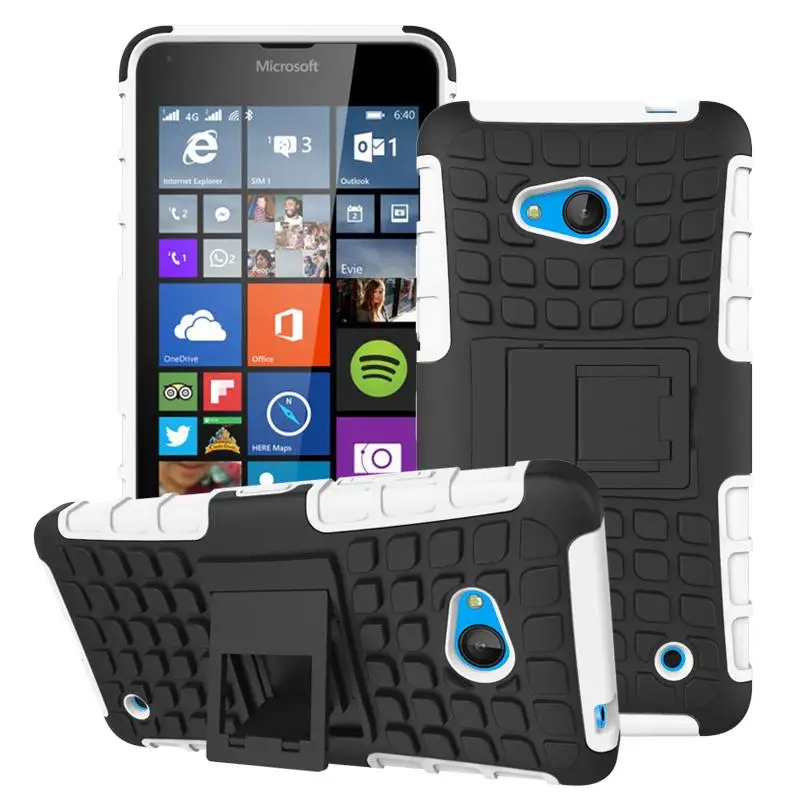 Для Nokia Lumia 640 чехол сверхпрочный Броня ударопрочный гибрид жесткий прочный силиконовый резиновый чехол для телефона s Чехол для Nokia 640 N640
