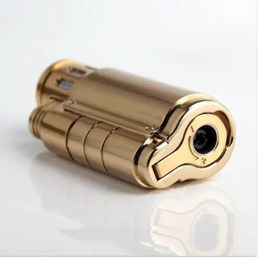 Jobon three прямая струйная огненная Зажигалка для сигар Подарочная зажигалка.