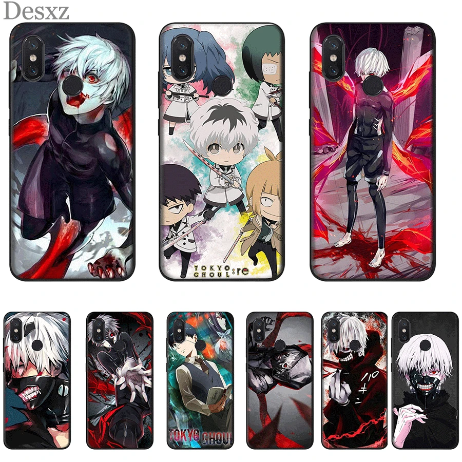 Чехол для мобильного телефона Desxz из силикона для Xiaomi Redmi Note 4 4X 5 6 7 Pro 5A Prime с рисунком Tokyo Ghoul.