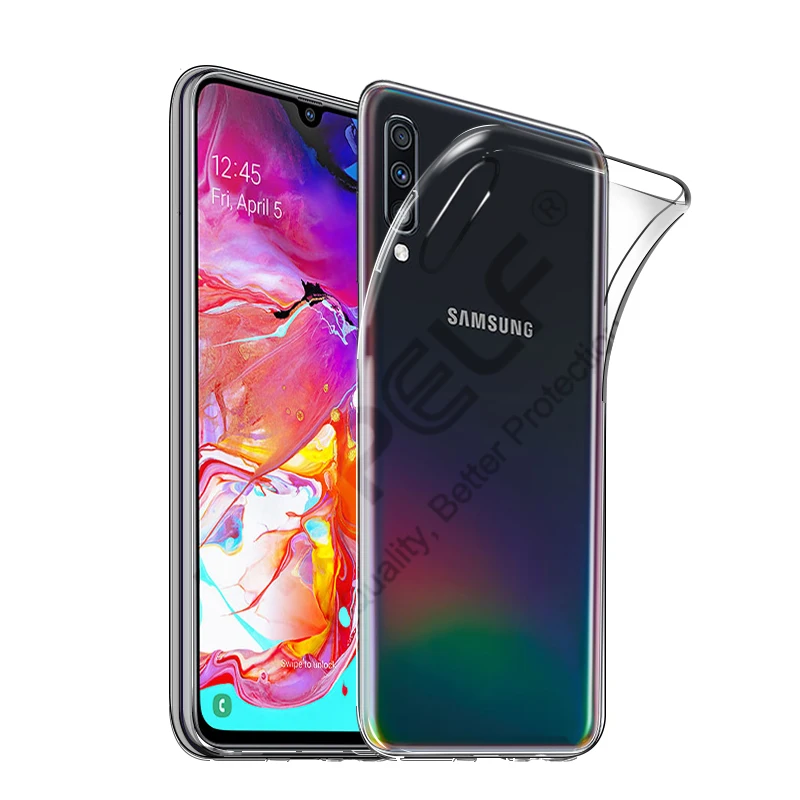 Прозрачный чехол HOPELF для Samsung A50 силиконовый Ультратонкий из ТПУ Galaxy A70 A30 A10 A20 M10 |