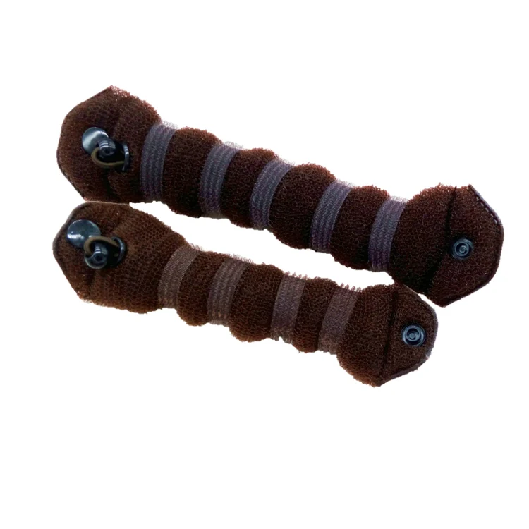Coffee 1large 1small 2 шт.(1 большой+ 1 маленький) элегантный Magic Braider резинка для волос укладки волос бывший волшебная губка невесты повязка на голову веревка кольцо Shaper - Цвет: Coffee 1large 1small