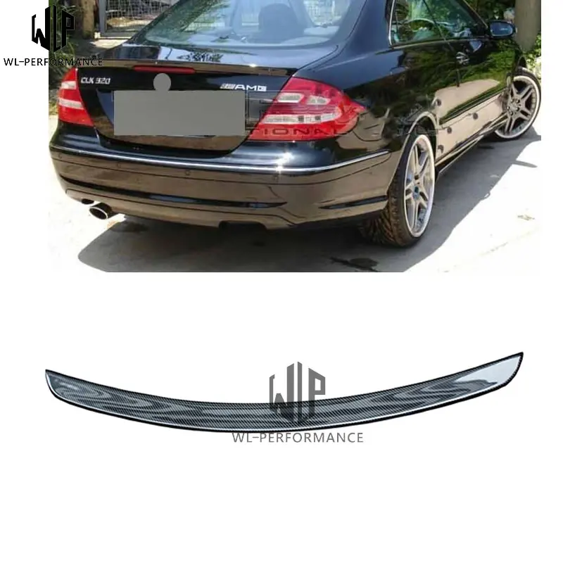CLA карбоновое волокно задний спойлер крыло кузова автомобиля Комплект для Mercedes