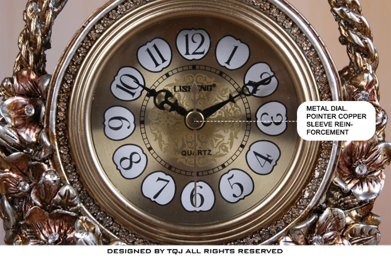 Meijswxj настольные часы Saat Смола Reloj ретро настенные часы маленькие цветочные корзины masa saati настольные часы Relogio De Mesa Декор