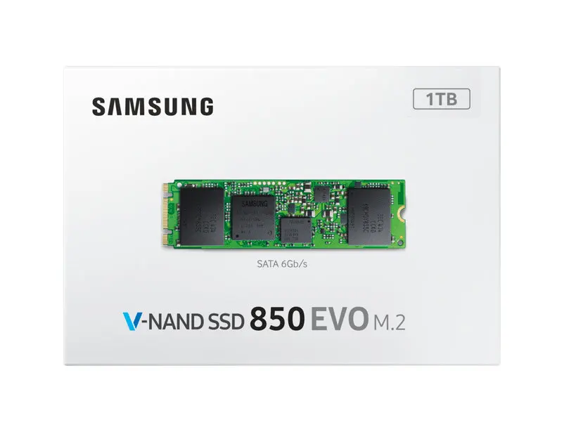 Samsung внутренний SSD 850 EVO M.2 250 ГБ 500 ГБ 1 ТБ Внутренний твердотельный накопитель HD Жесткий высокоскоростной для ноутбука ПК компьютера