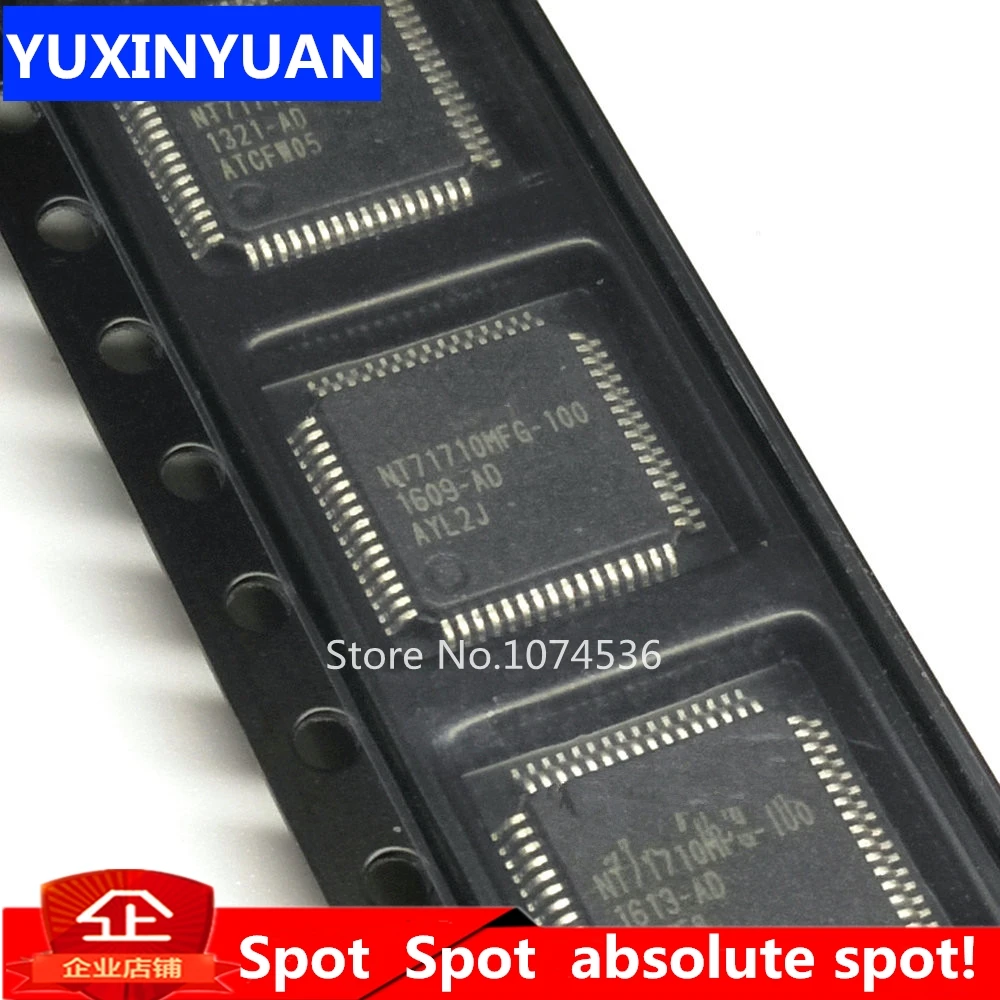 LCD-чип ic yuxinyuan NT71710MFG-100 NT71710MFG NT71710 QFP64 1 шт.