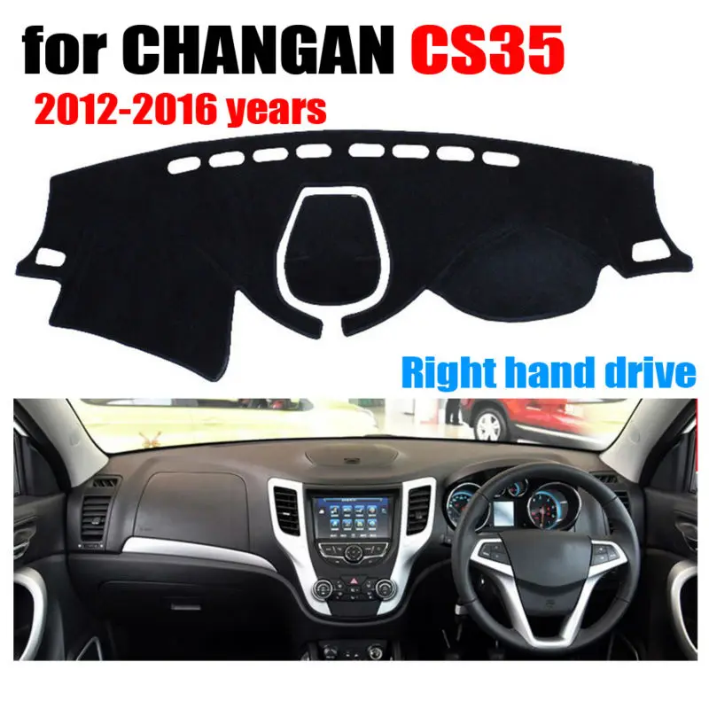 

Приборная панель автомобиля покрывает коврик для CHANGAN CS35 2012-2016 лет правый руль dashmat pad Даш покрытие авто аксессуары для приборной панели