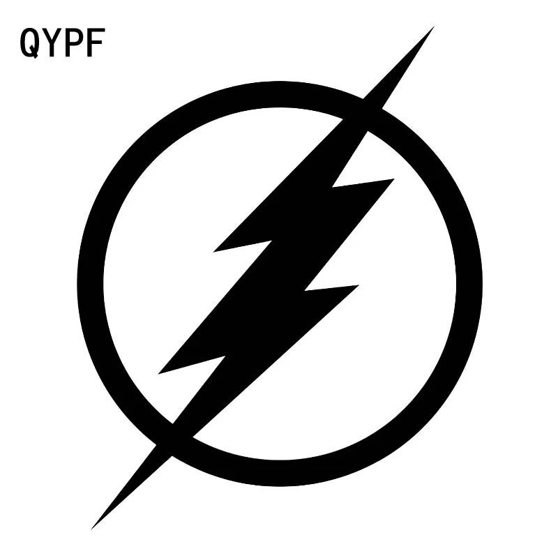 QYPF 14 4 см * 18 интересные электрические простые уникальные логотипы для брендового