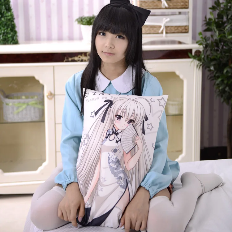 Подушка для обнимания аниме Yosuga No Sora подушка тела Otaku плюшевая холщовая ткань в 2